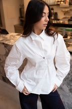 Camisa Cruzada Branco