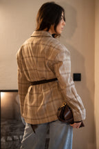 Blazer Oversize Xadrez