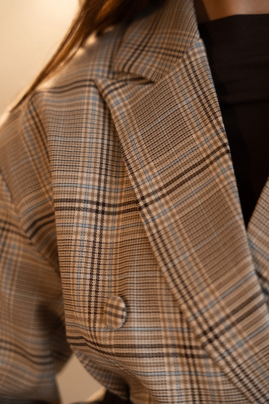 Blazer Oversize Xadrez