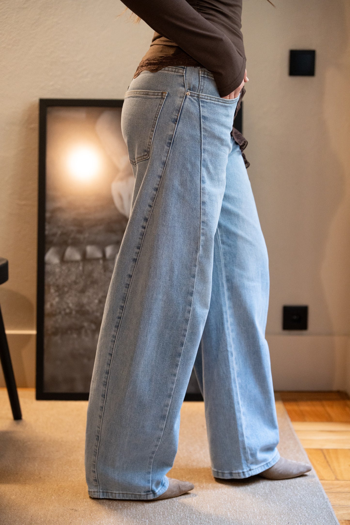 Spodnie jeansowe Balloon Light