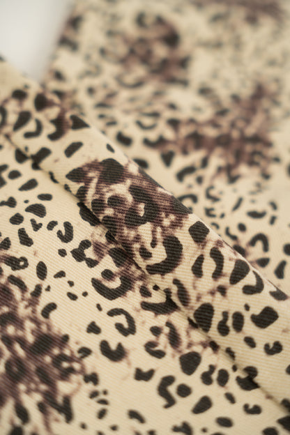 Pantalones de leopardo con globos