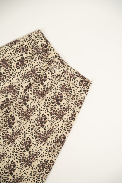 Pantalones de leopardo con globos