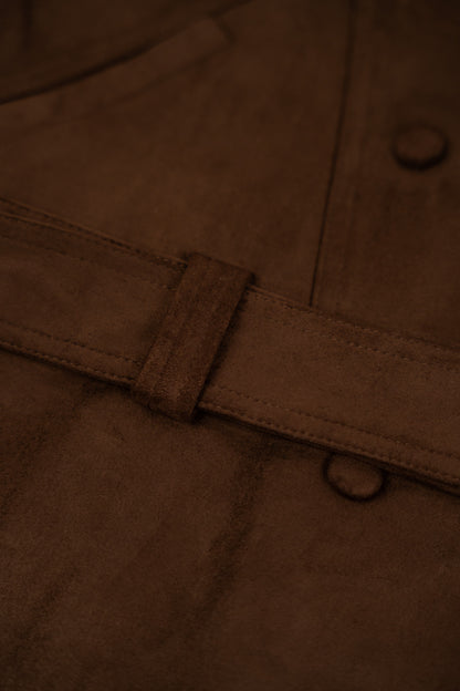 Skórzana kurtka Peach Chocolate