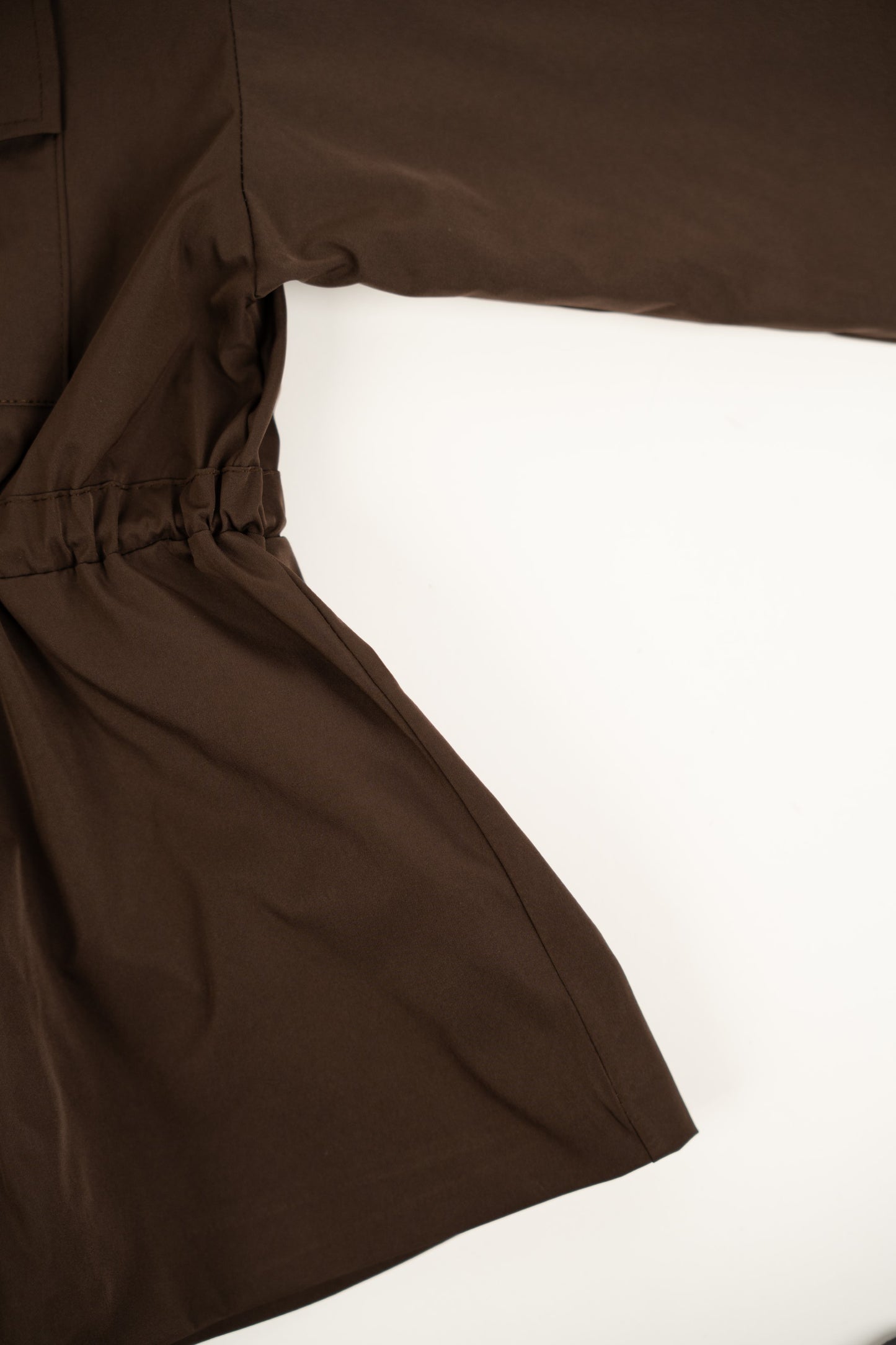 Trench Gola Contrasto Cioccolato