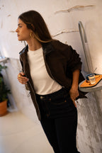 Trench Gola Contrast Chocolate