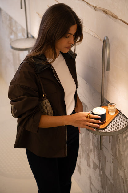 Trench Gola Contrasto Cioccolato