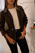 Trench Gola Contrast Chocolate