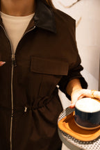Trench Gola Contrast Chocolate