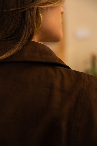 Skórzana kurtka Peach Chocolate