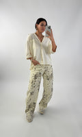 Chemise oversize en lin