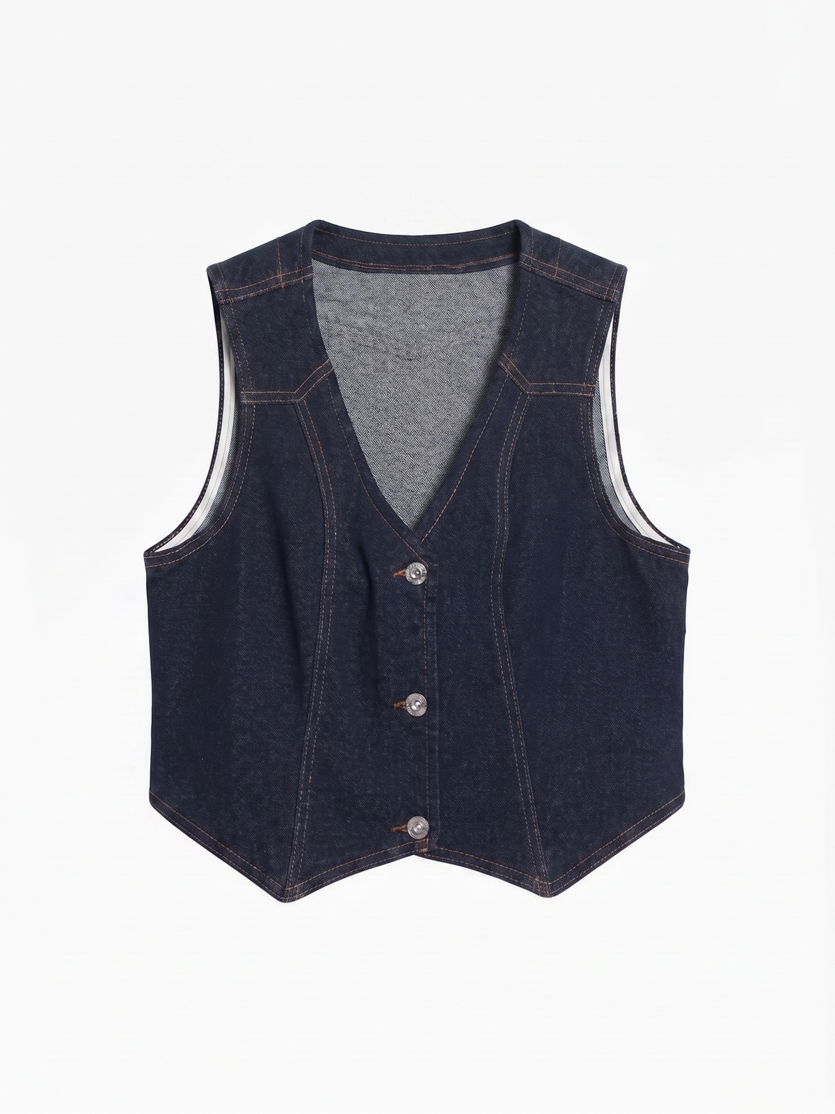 Gilet in denim