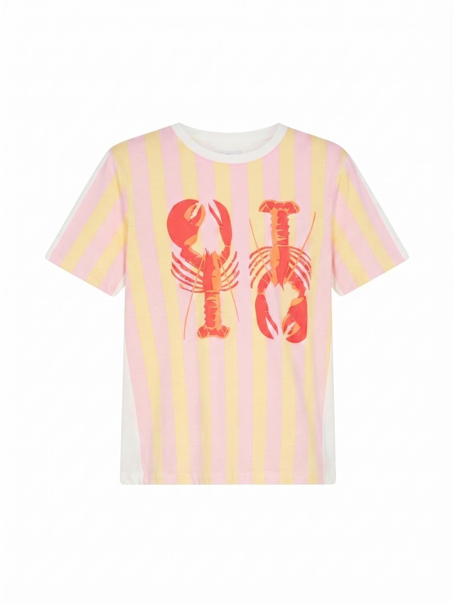 T-shirt Riscas Lagosta