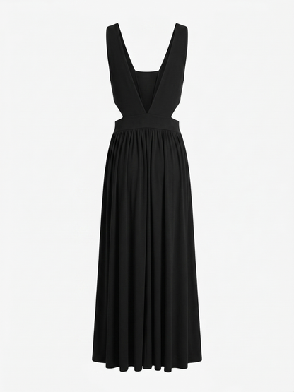 Kleid mit V-Ausschnitt