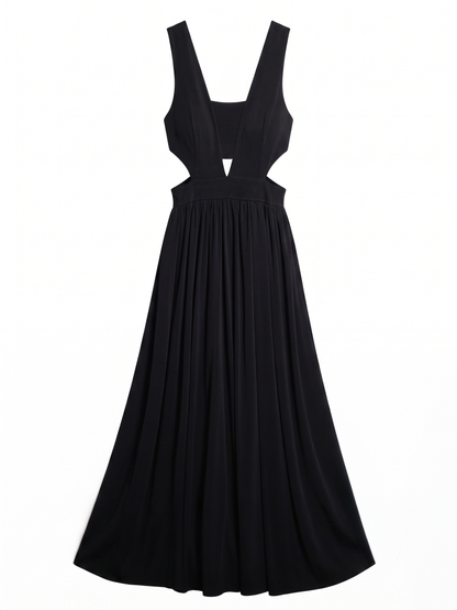 Kleid mit V-Ausschnitt