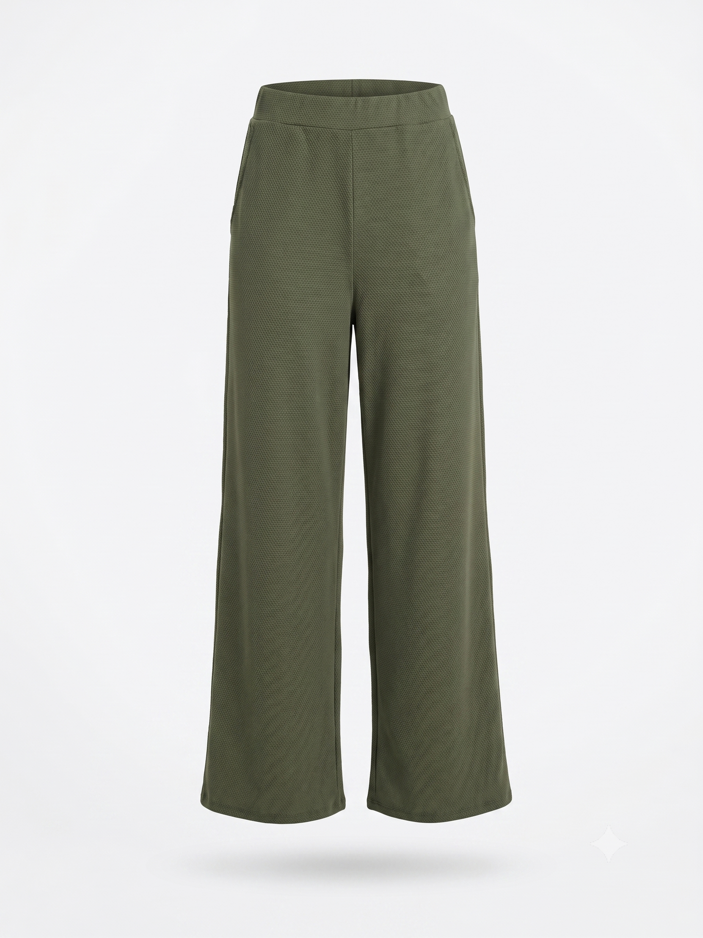 Conjunto Canelado Verde Militar