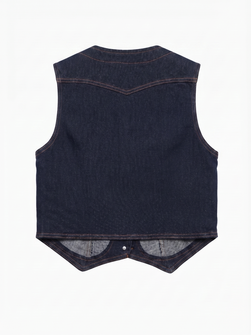 Gilet in denim