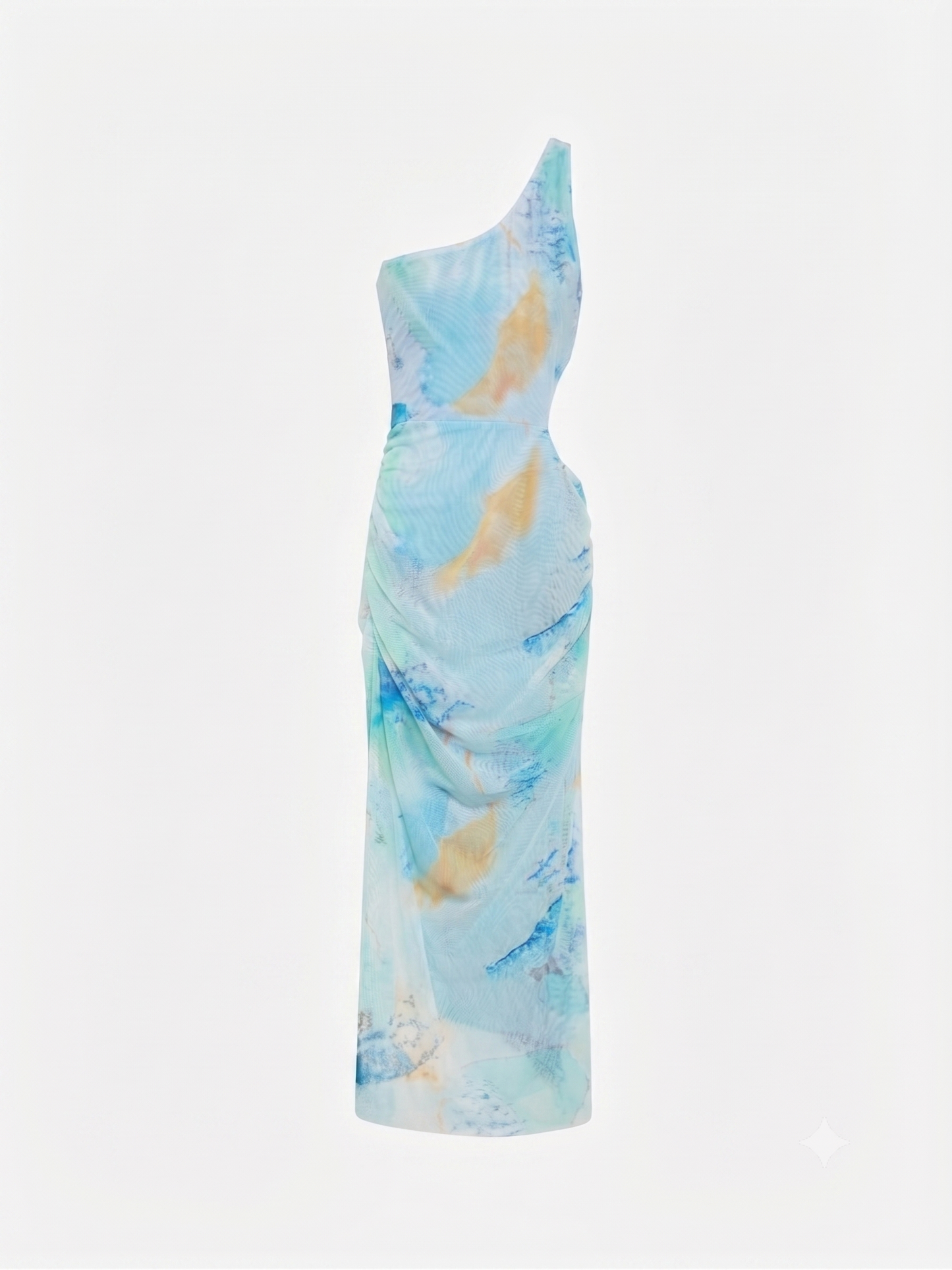 Blaues Kleid