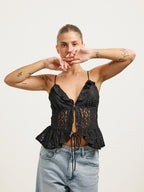Top Renda Preto