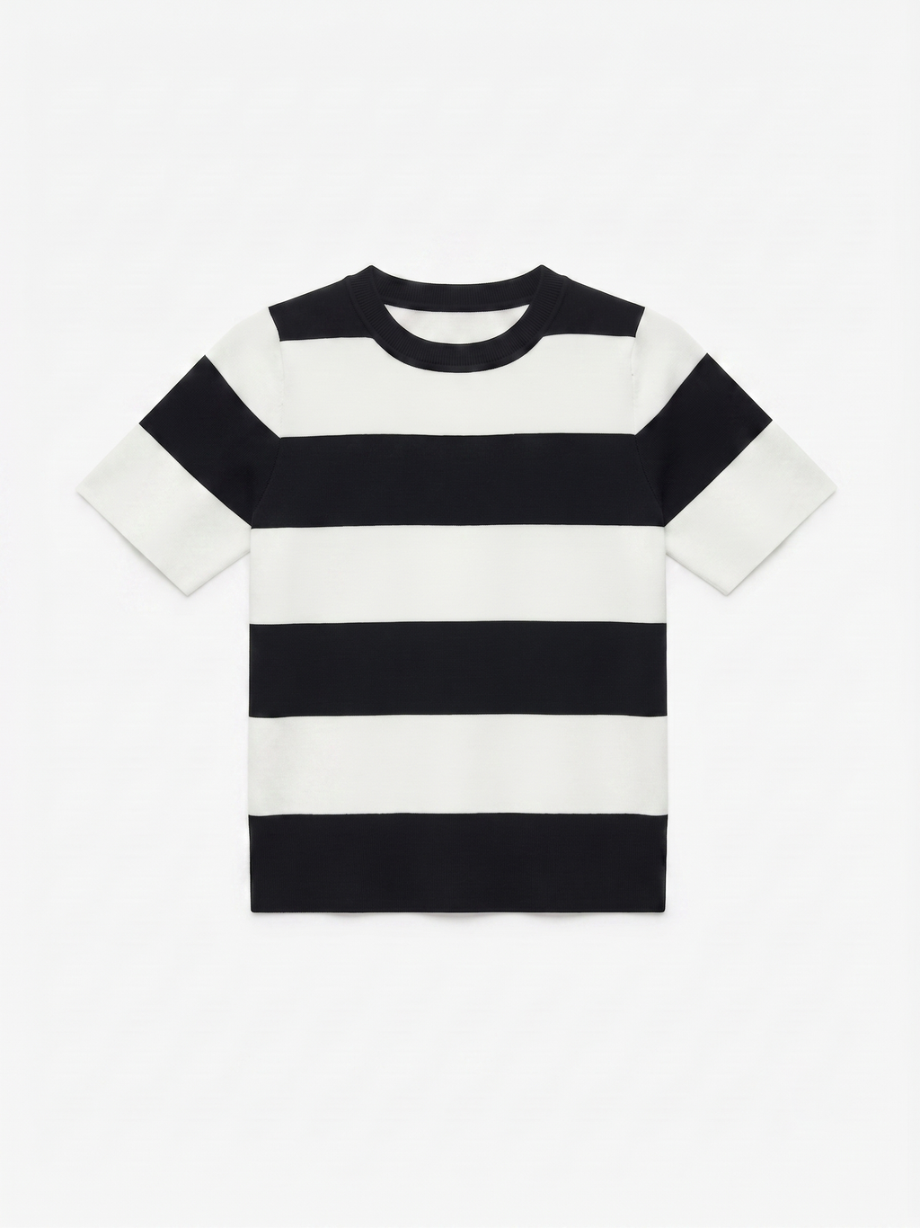 T-shirts Riscas Preto e Branco