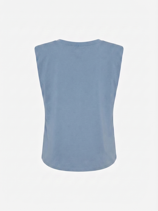 T-shirt Oversize Ombreiras Azul