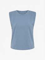 Koszulka Oversize Ombreiras Azul