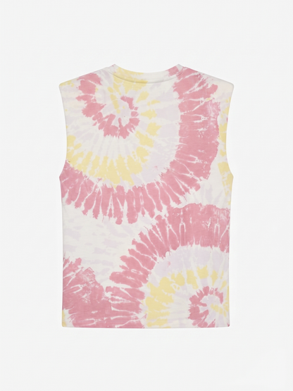 Camiseta Ombreiras Tie-Dye