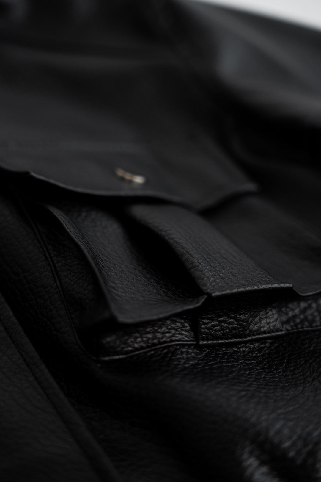 Black Eco-leather Jacket