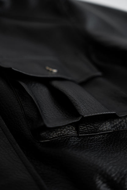 Black Eco-leather Jacket