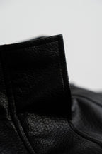Blusão Ecopele Texturizada Preto