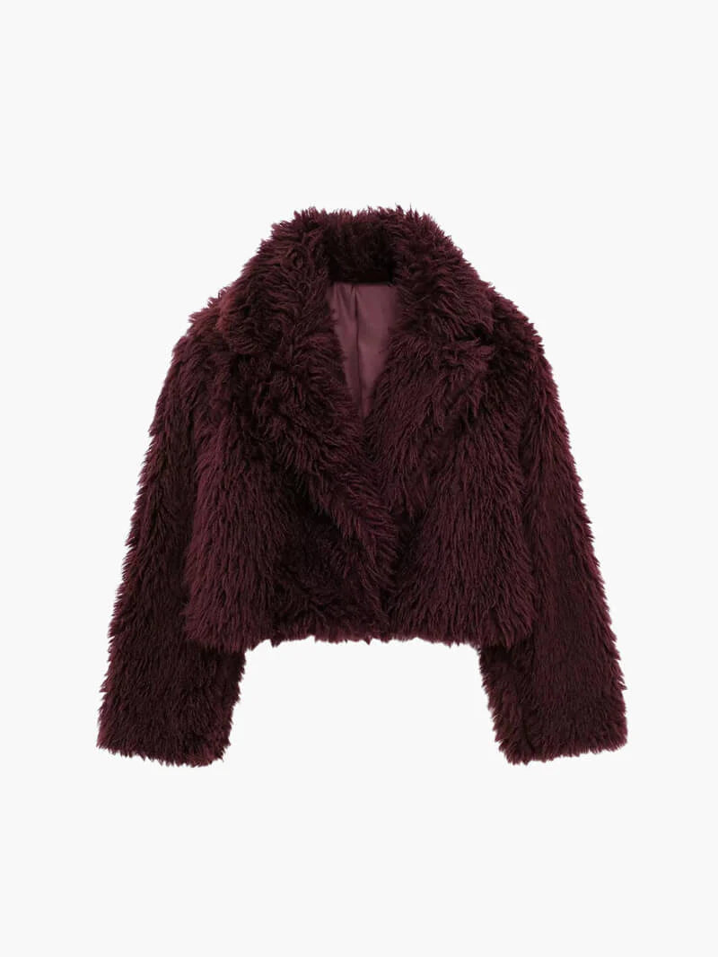 Manteau bordeaux