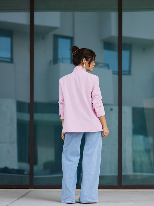 Blazer Trespasse Rosa