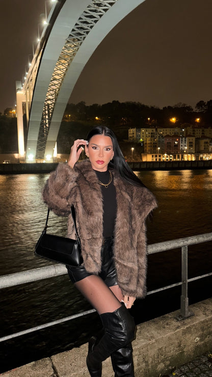 Brown Fur Coat