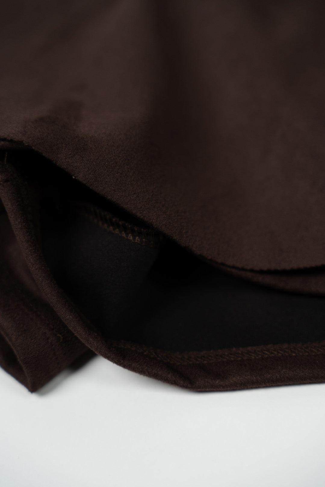 Peach Brown Leather Jumpsuit