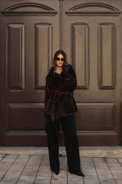 Tailored cut farm trousers