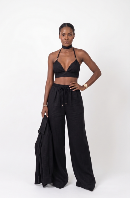 Lniany top