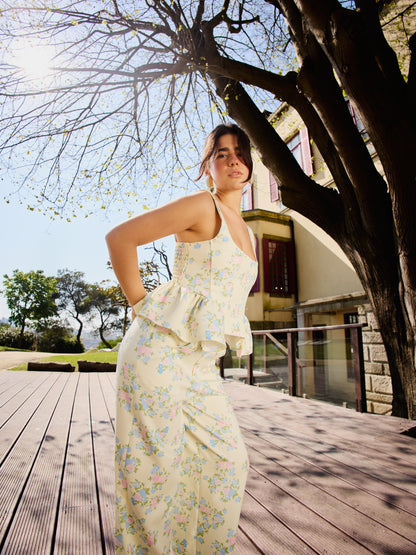 Zestaw żółtych kwiatów