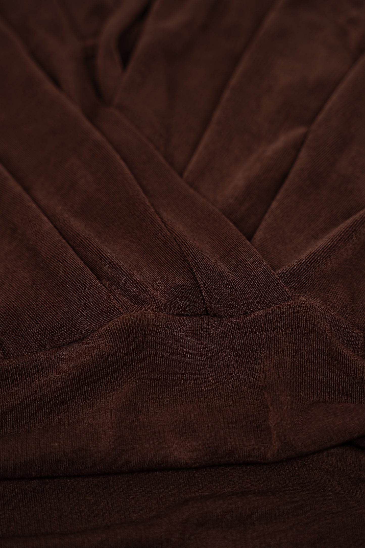 Vestido Drapeado Brown