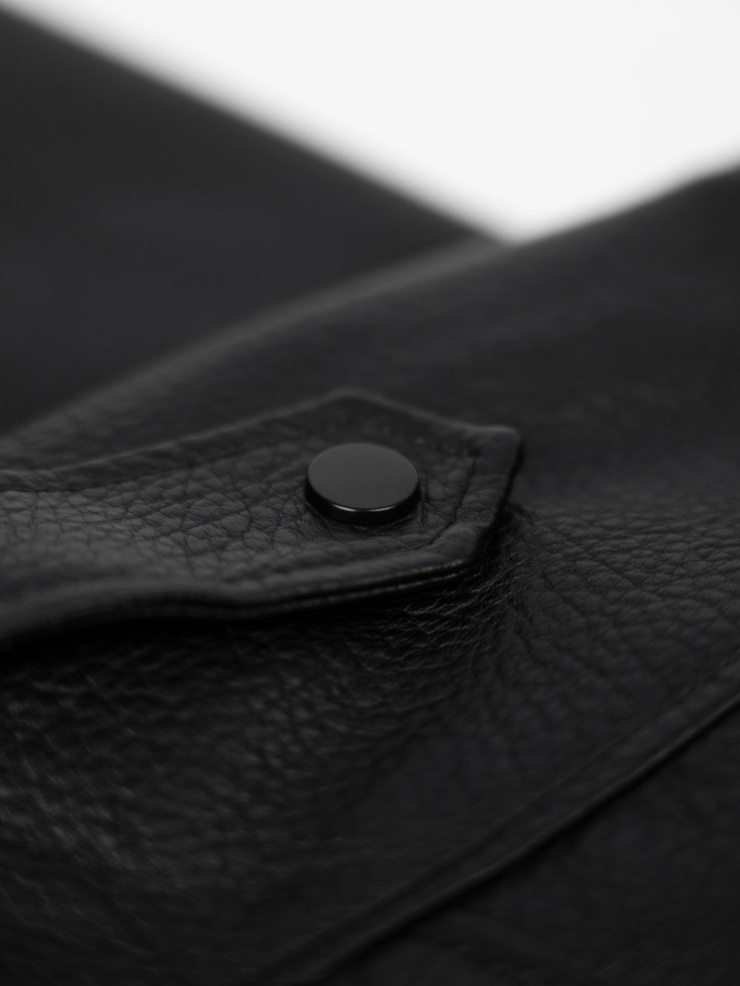 Blusão Ecopele Detalhe Gola Preto