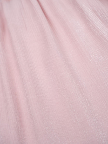 Blouse with Floral Detail, Old Rose