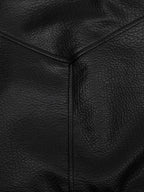 Blusão Ecopele Detalhe Gola Preto