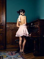 Vestido Organza Rosa