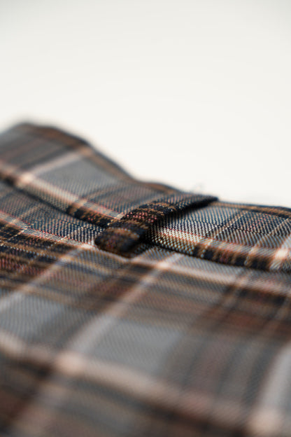 Calças Pantalona Xadrez