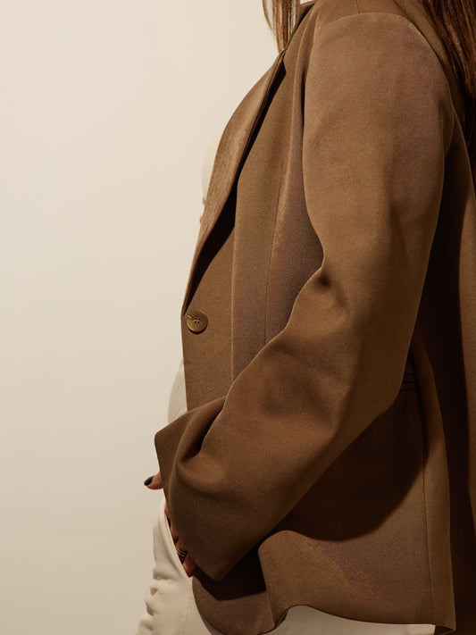 Blazer Oversize Toffee