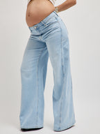 Jeans Wide Leg Light Denim