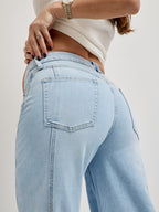 Jeans Wide Leg Light Denim