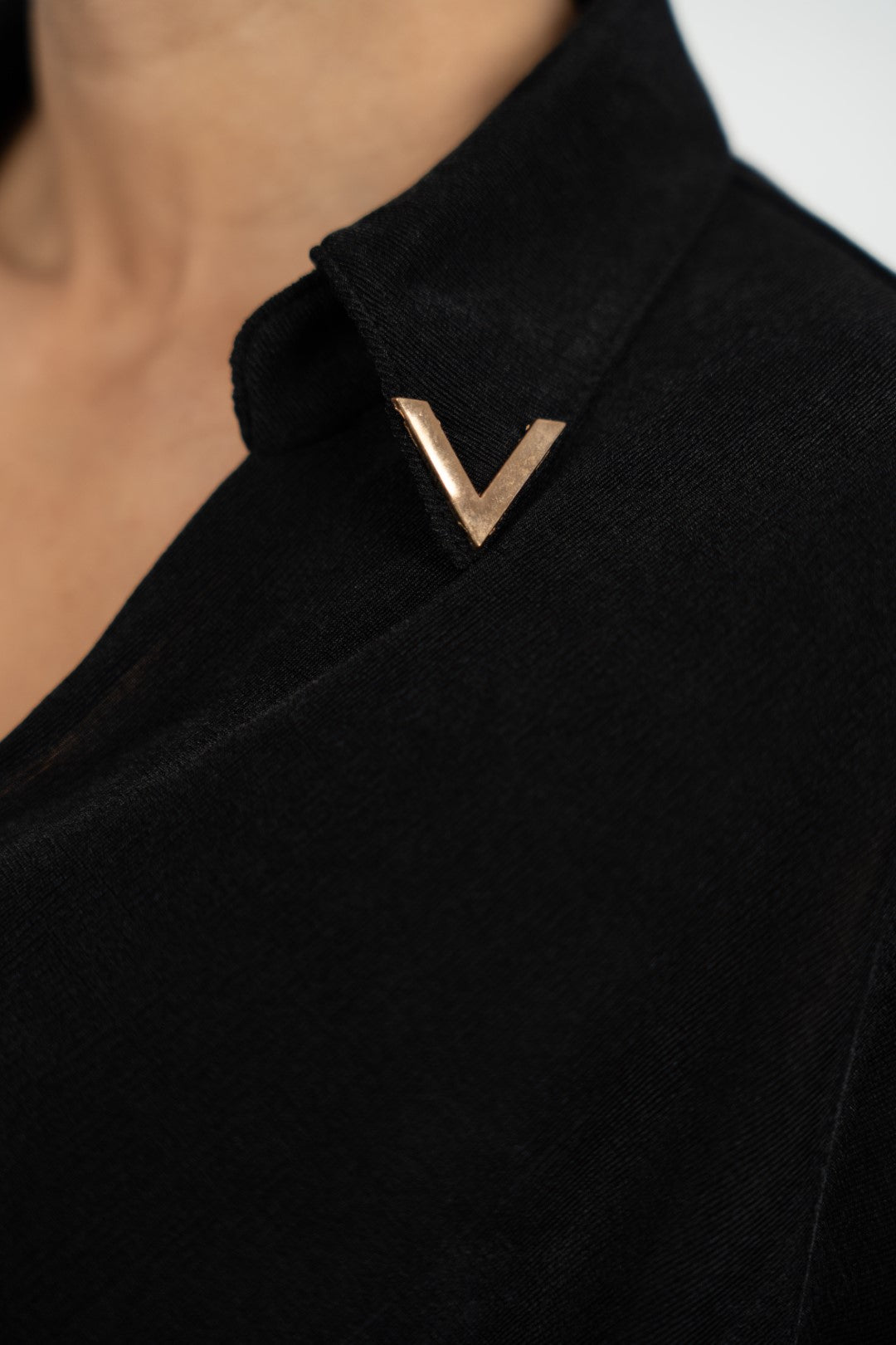 Vestido Drapeado Black