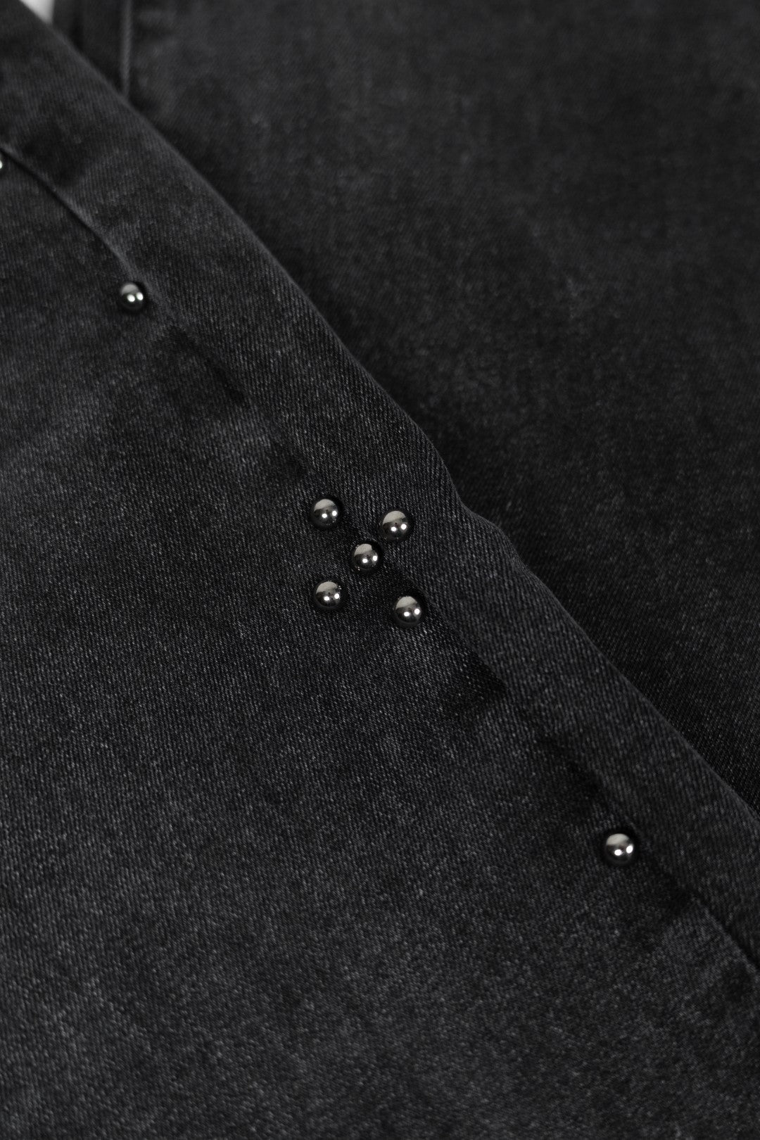 Vintage Black Studded Pants