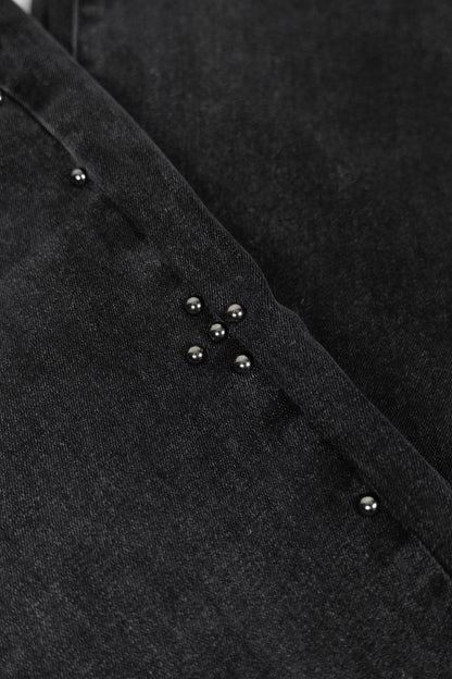 Vintage Black Studded Pants