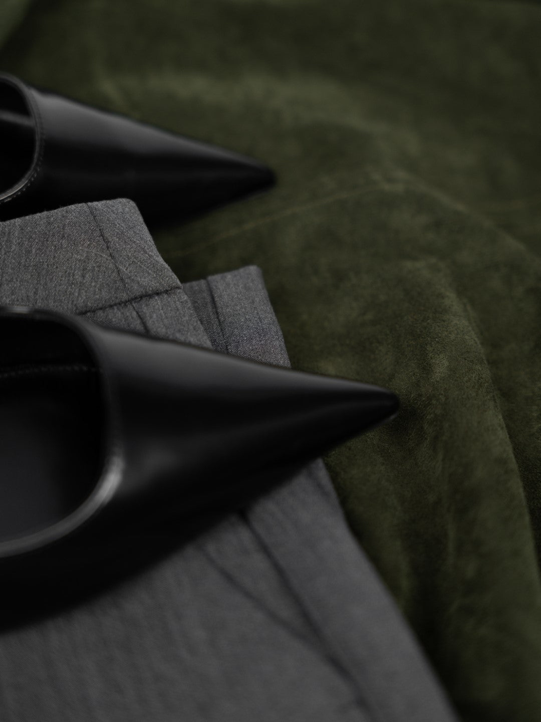 Gray Tailored Trousers