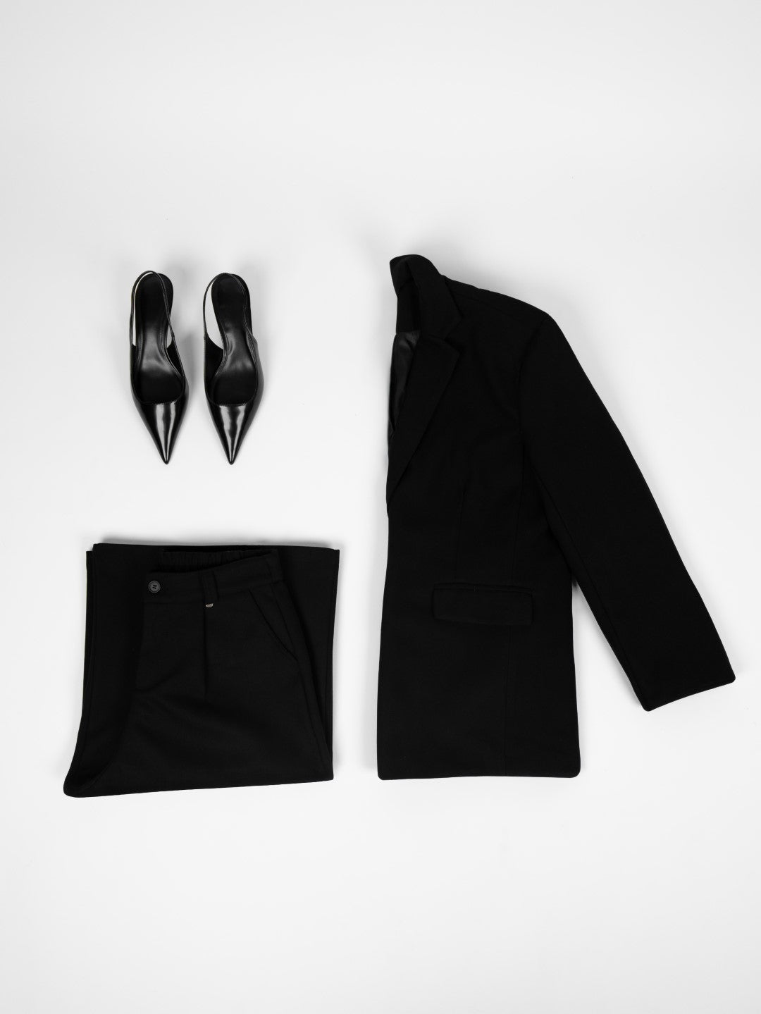 Black Oversized Farmhouse Blazer